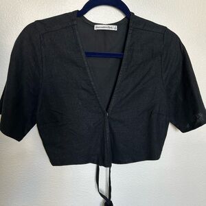 Abercrombie & Fitch Black Women's Top